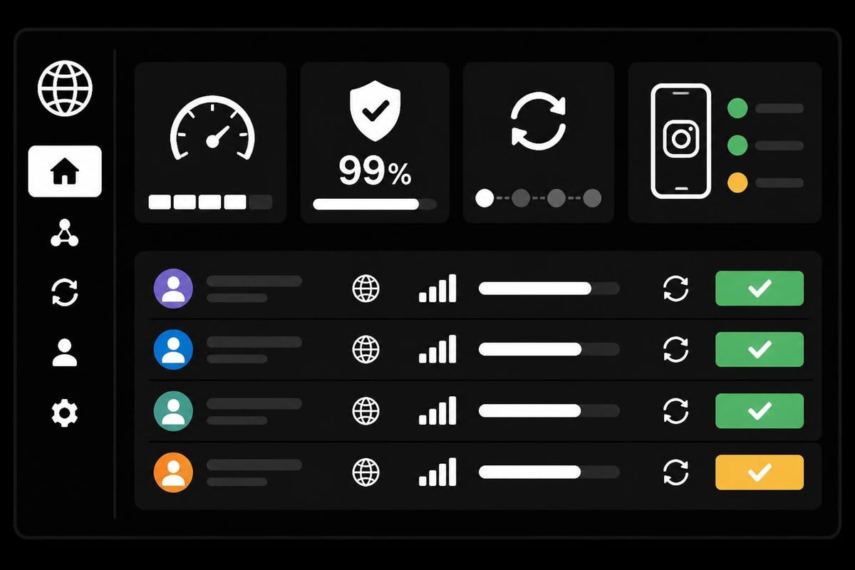 Proxy performance monitoring