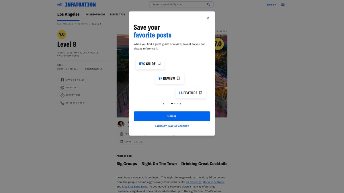10 Must-Try Restaurants Experiences For Food Lovers In 2026 - Level 8 / Qué Bárbaro, Los Angeles