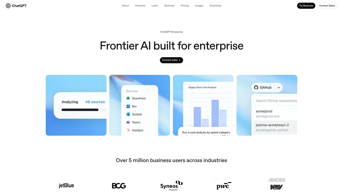 9 Essential All AI Tools to Boost Productivity in 2026 - ChatGPT Enterprise