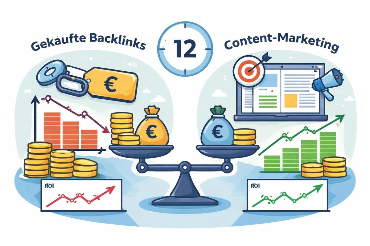 Budget-Kalkulation Linkaufbau