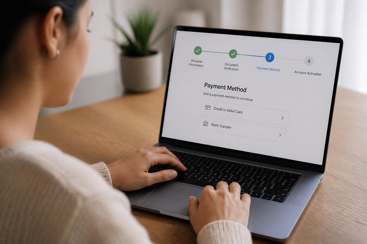 Casino account verification process