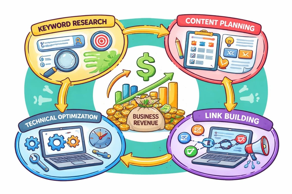 SEO strategy framework