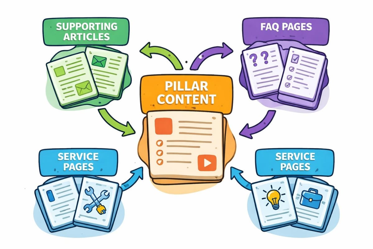 Content strategy mapping