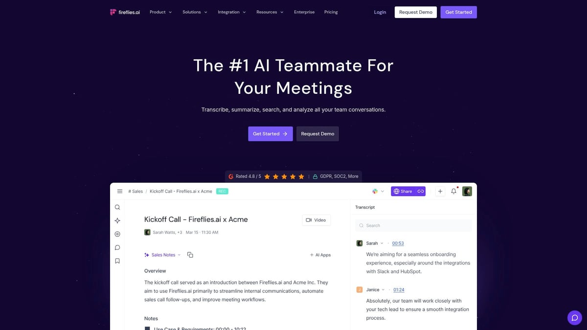 10 Game-Changing AI Tools for Marketing Success in 2025 - Fireflies.ai