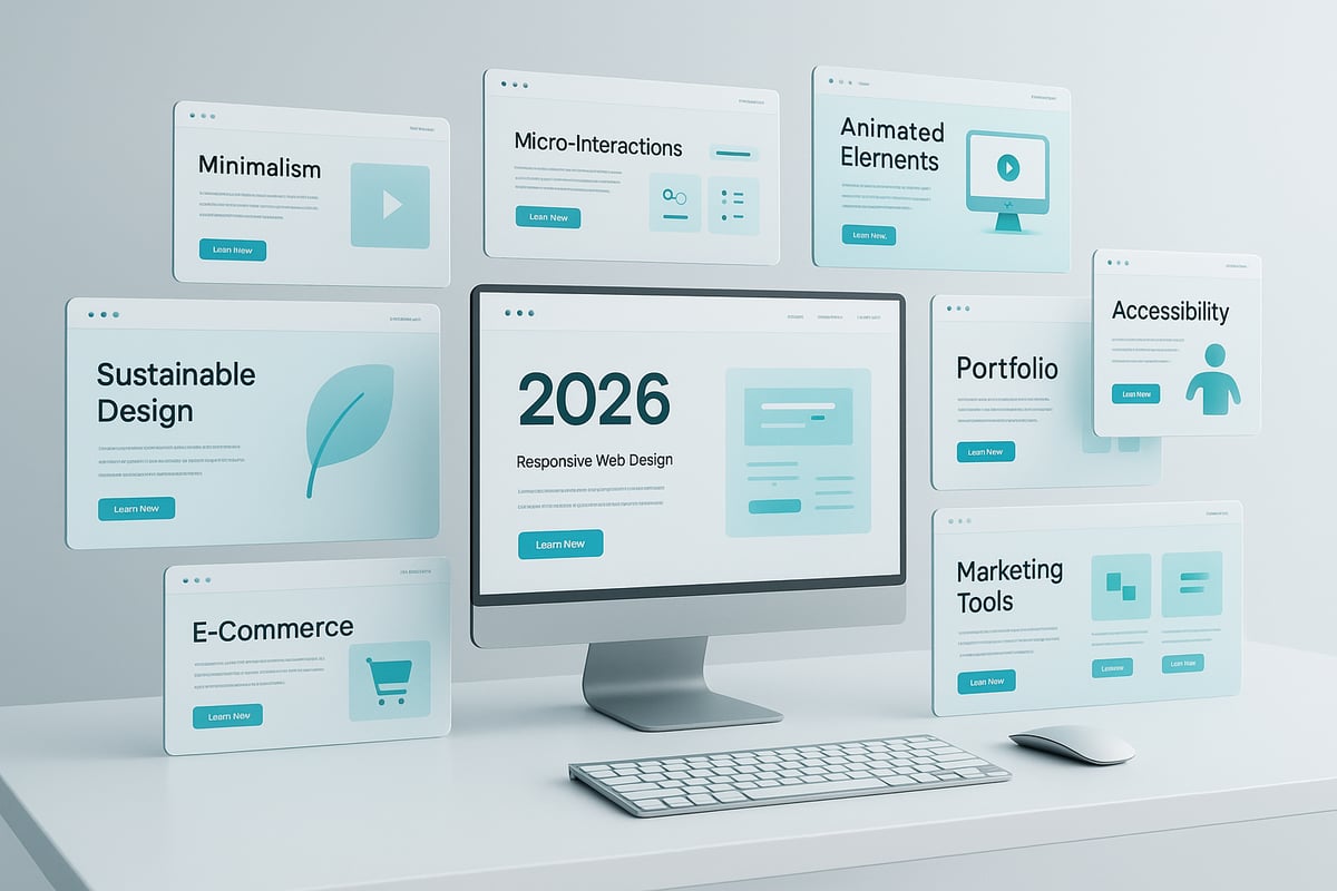 10 Geniale Templates Für Webseiten, Die 2026 Begeistern