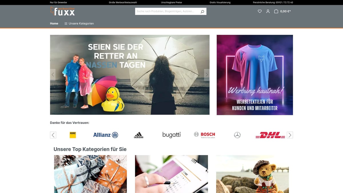 WerbeartikelFuxx.de: Ihr Partner für Nützliche Give Aways