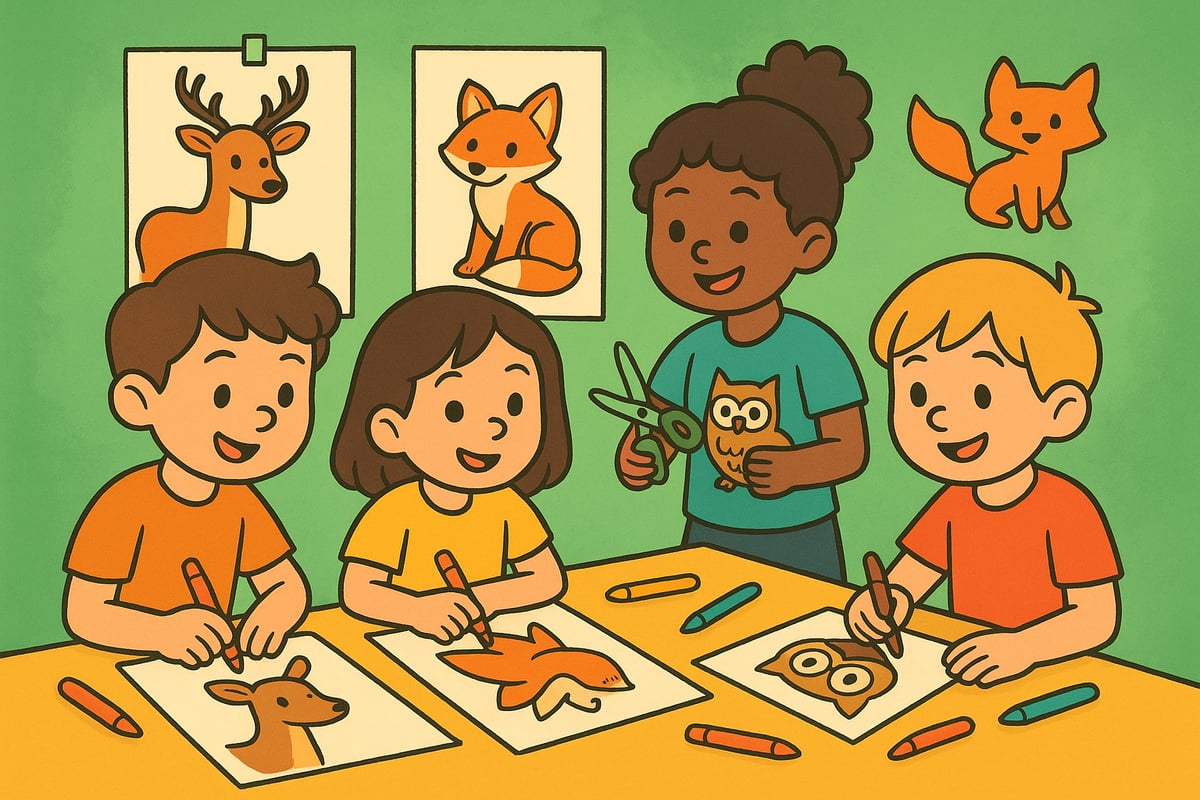 Creative Ways to Use Forest Animal Coloring Pages