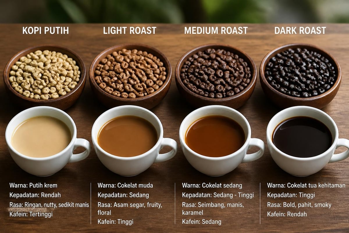 White coffee comparison