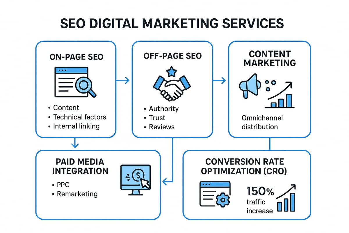 Core Components of SEO Digital Marketing Services