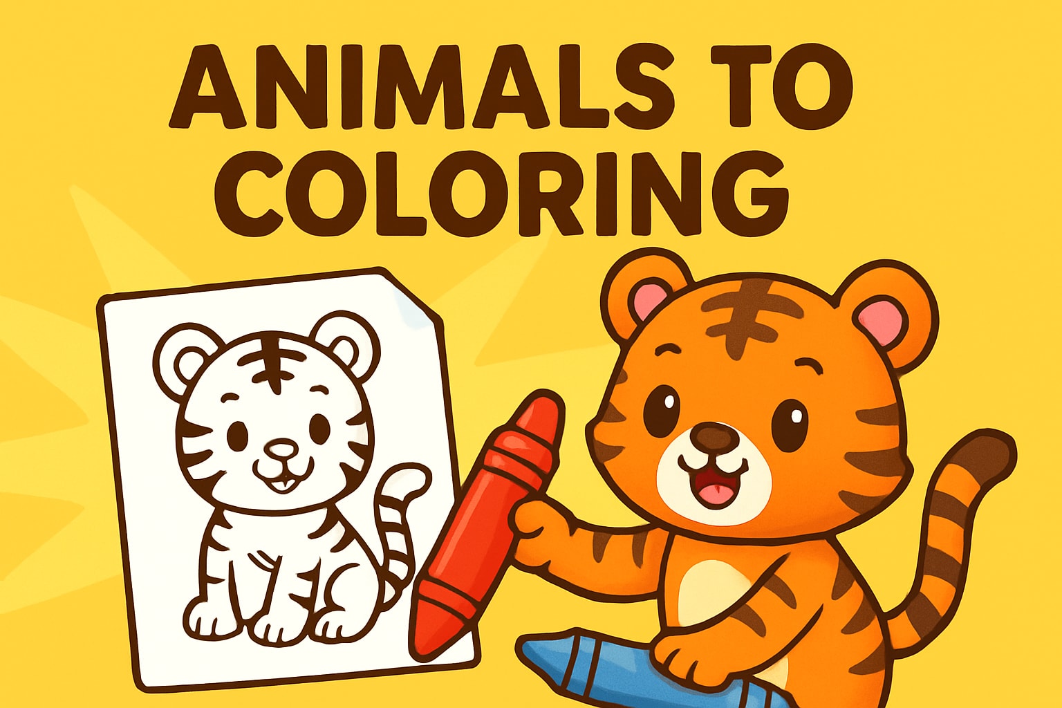 10 Cute Animals To Coloring: Fun Pages For Kids 2026