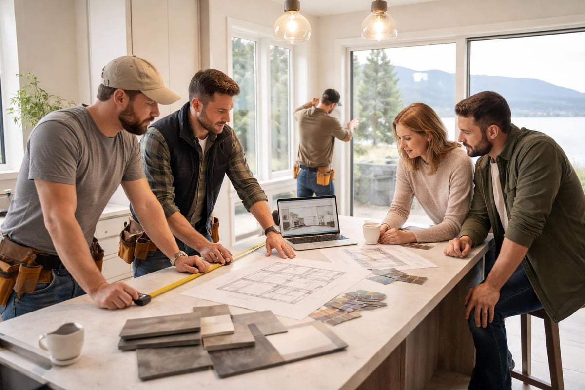 Home remodeling consultation process