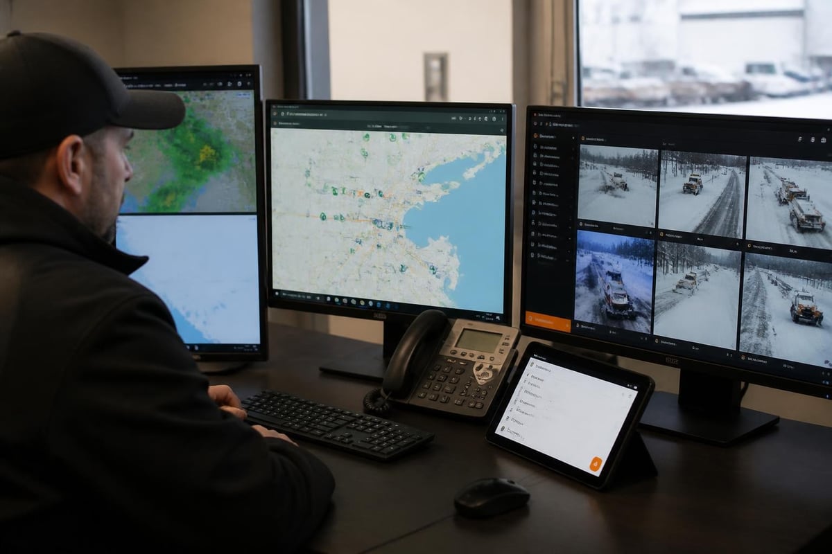 Snow removal technology systems