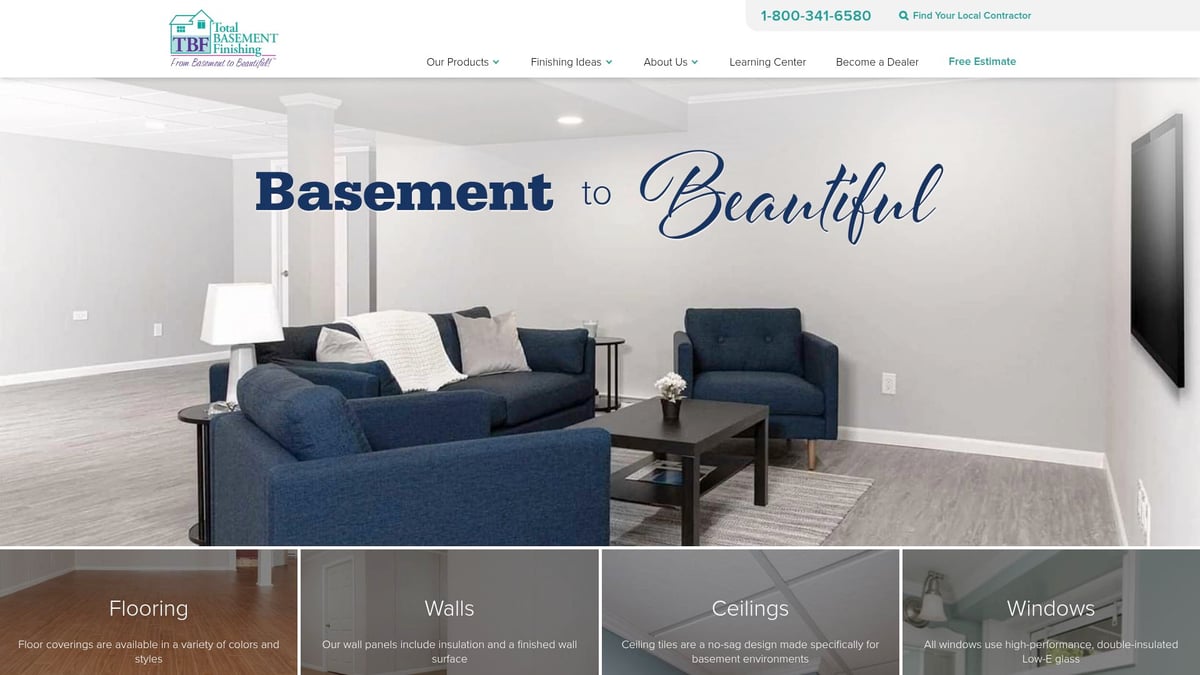 9 Essential Basement Remodeling Companies Near Me in 2025 - Total Basement Finishing by Owens Corning