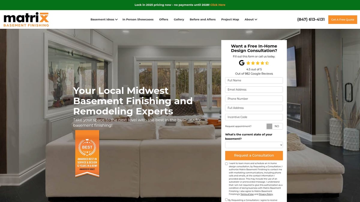 9 Essential Basement Remodeling Companies Near Me in 2025 - Matrix Basement Systems