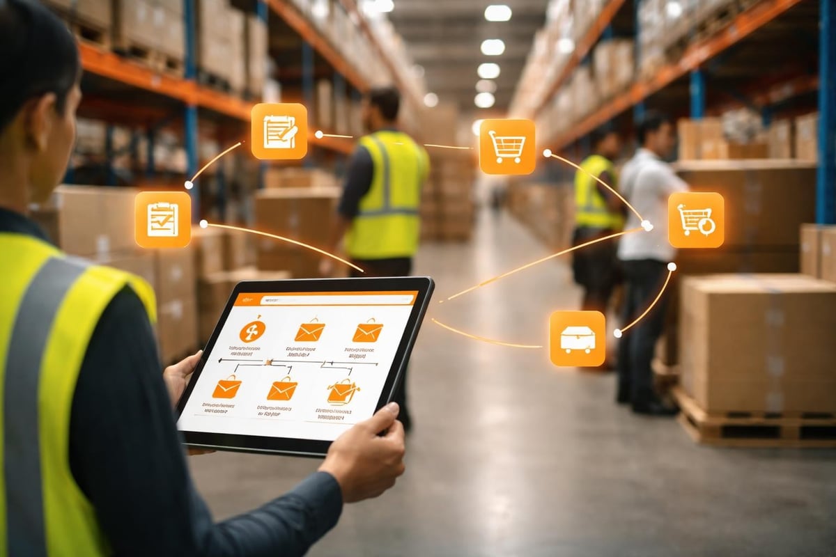 Warehouse Systems: Strategy for Modern Operations Warehouse systems data flow