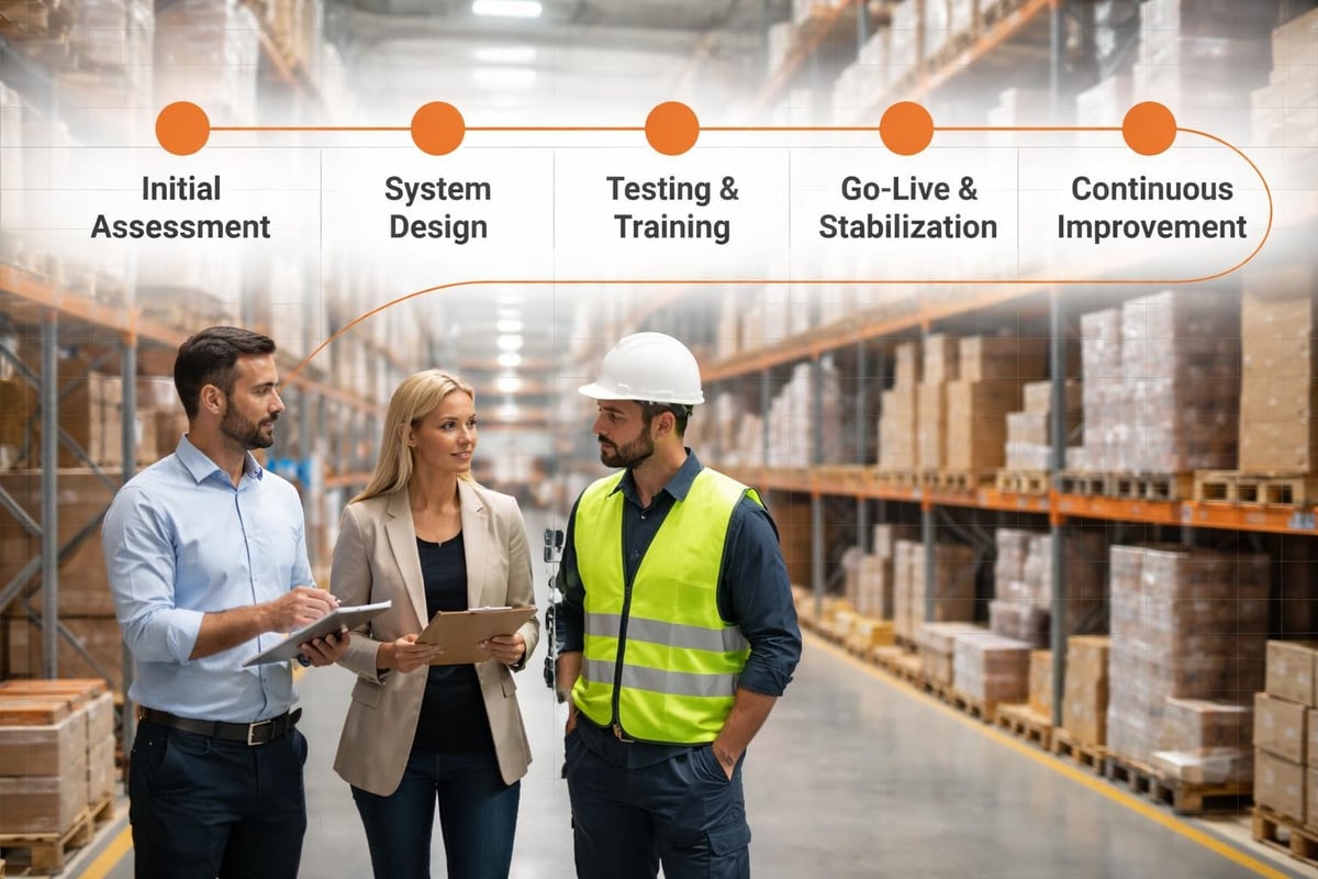 Warehouse Systems: Strategy for Modern Operations Warehouse systems implementation timeline
