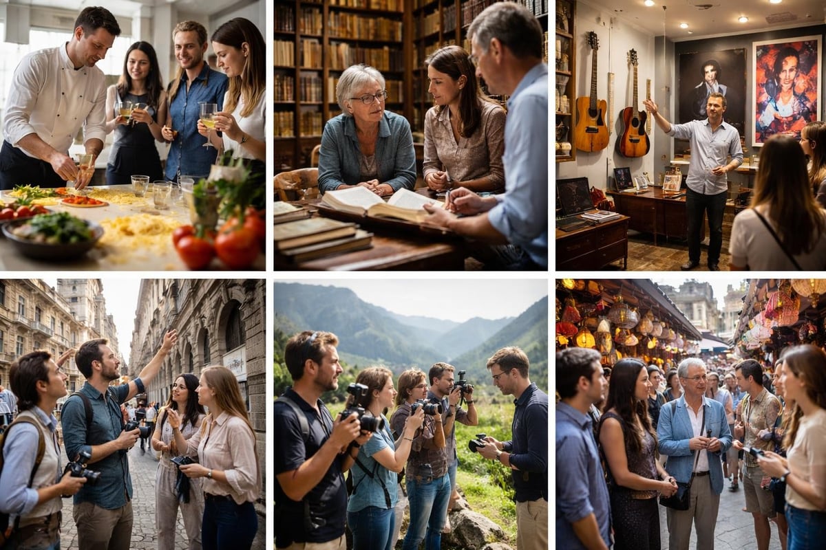 Themed tour categories