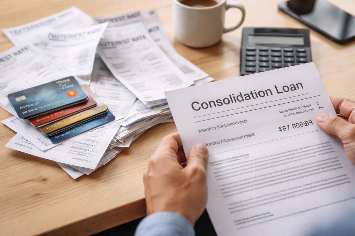 Credit card refinancing process