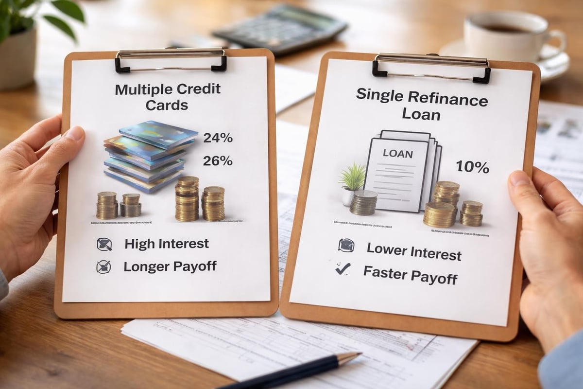 Financial benefits comparison