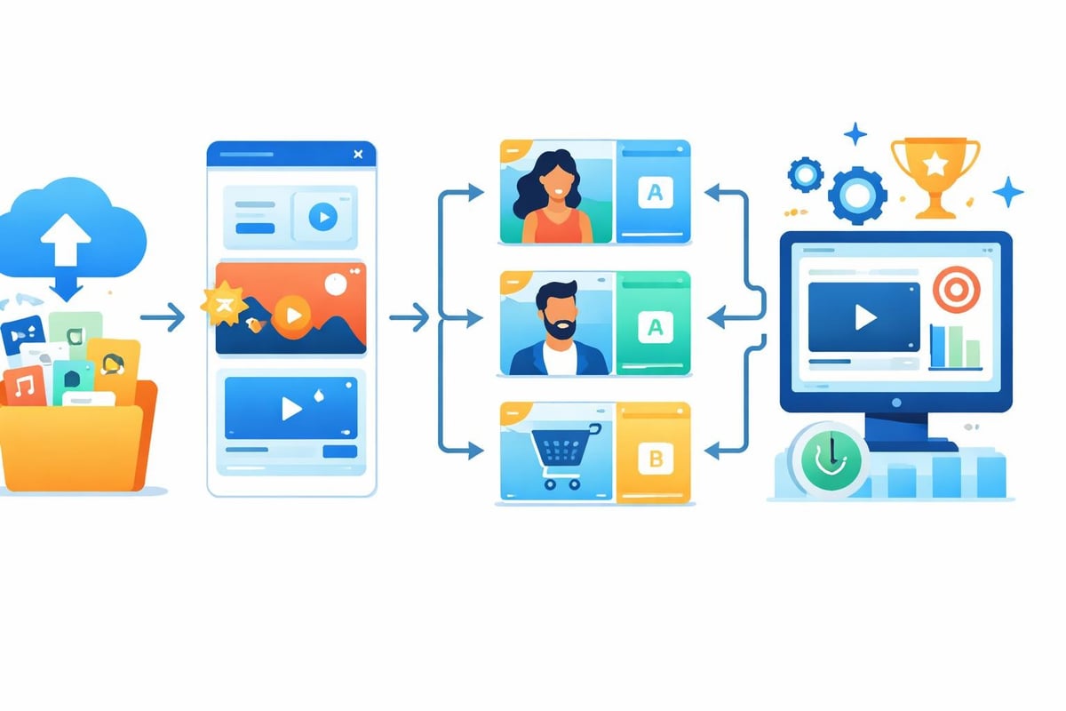 Workflow produzione video automatizzata