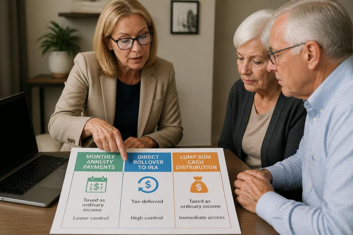 Pension distribution pathways