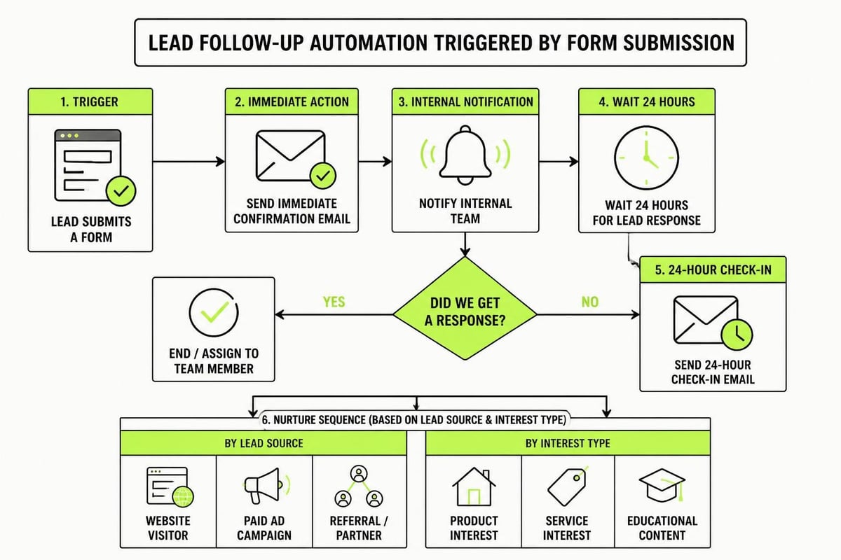 Automated follow-up sequence