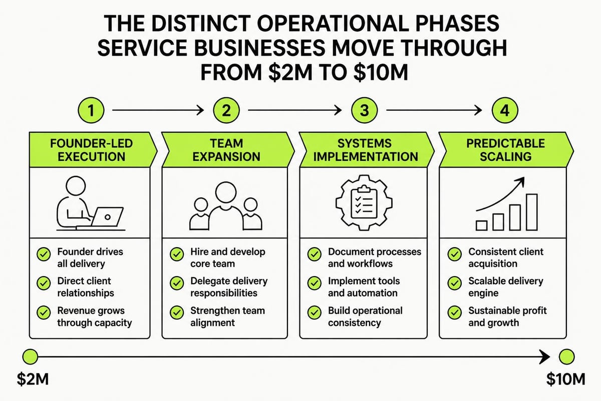 Revenue growth stages