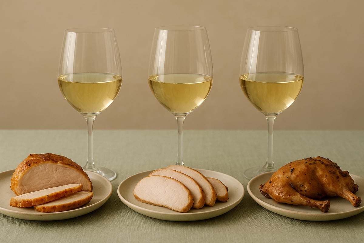 Helstu Tegundir Hvítvína fyrir Hvítt Kjöt