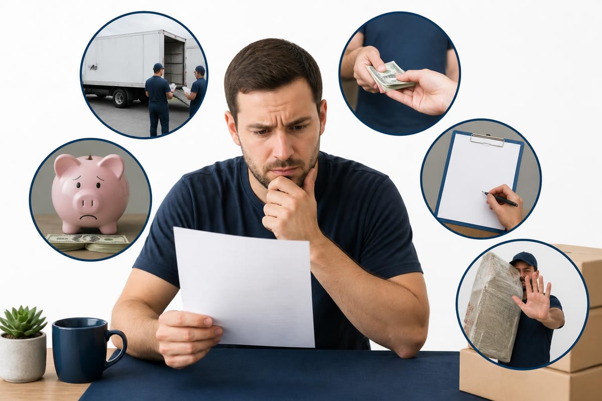 Warning signs in moving estimates