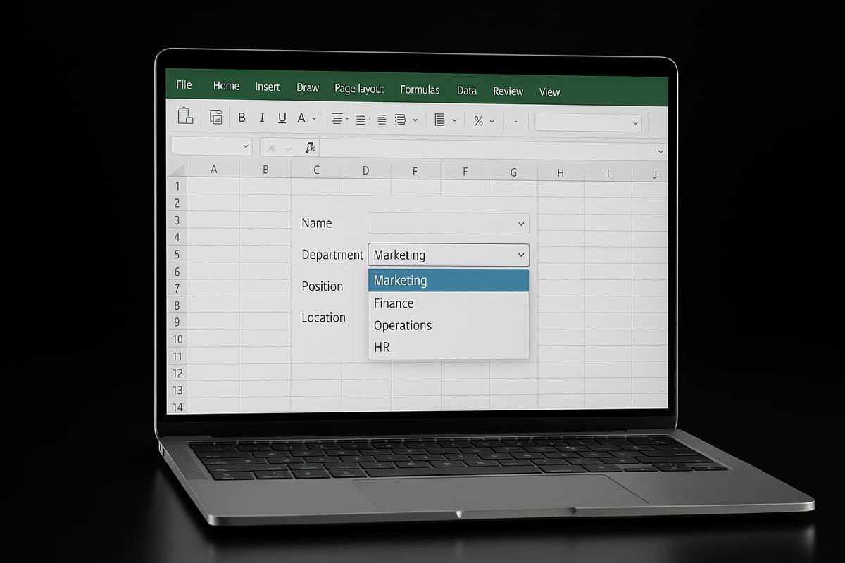 Why Use Drop Down Lists in Excel?