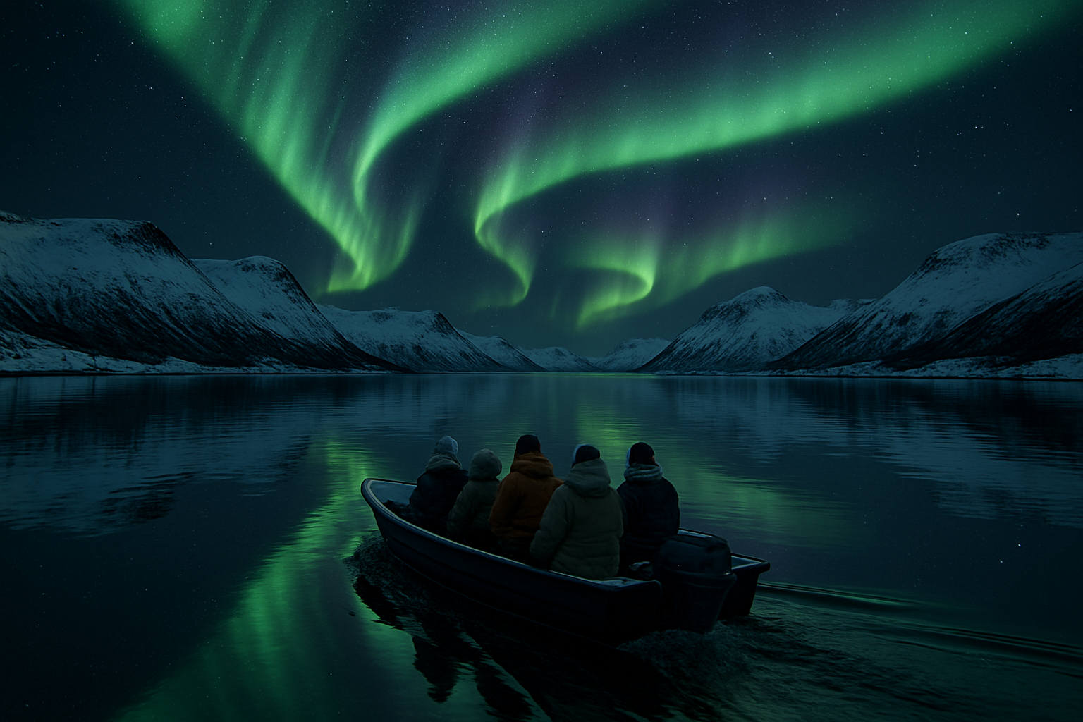 Best Locations and Seasons for Northern Lights by Boat