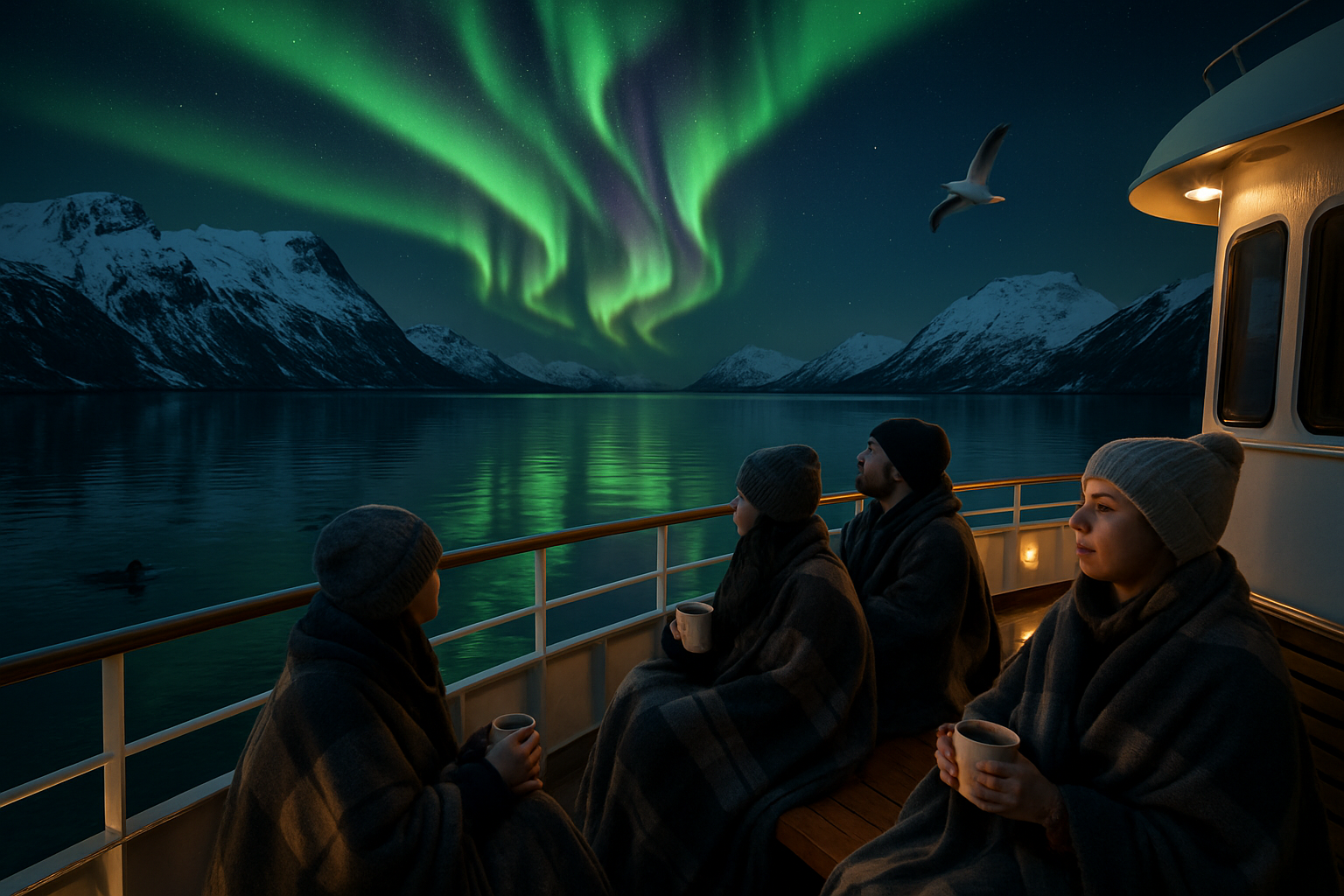 What to Expect Onboard: The Northern Lights Boat Experience