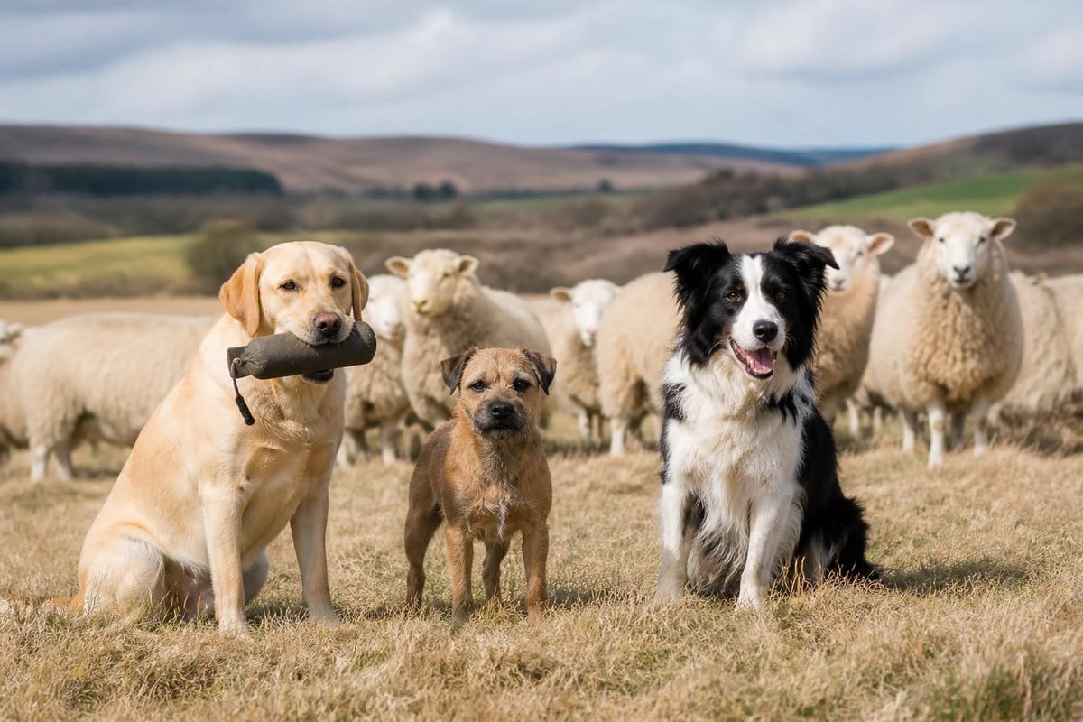 Dog breed naming origins