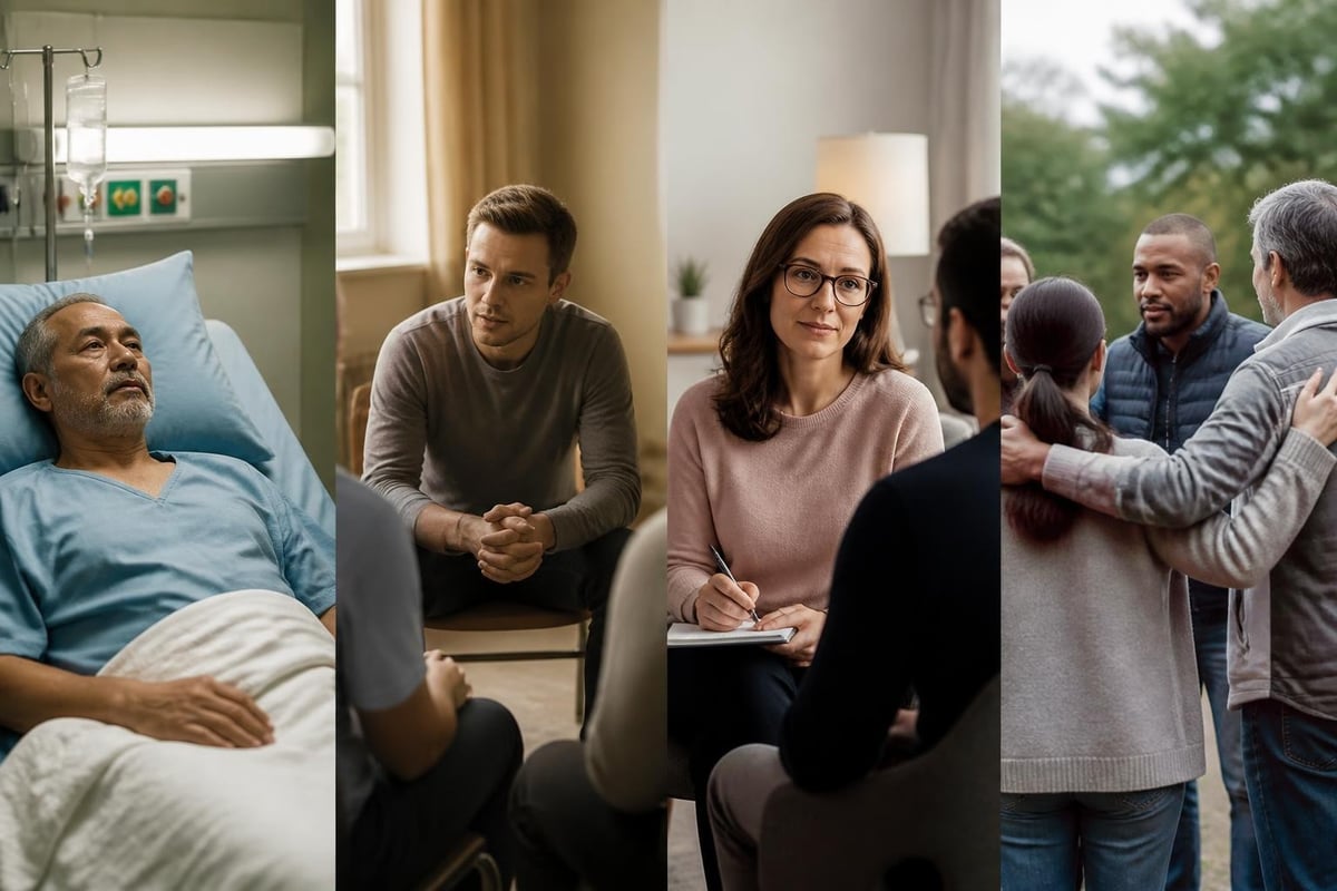 Professional alcohol treatment continuum