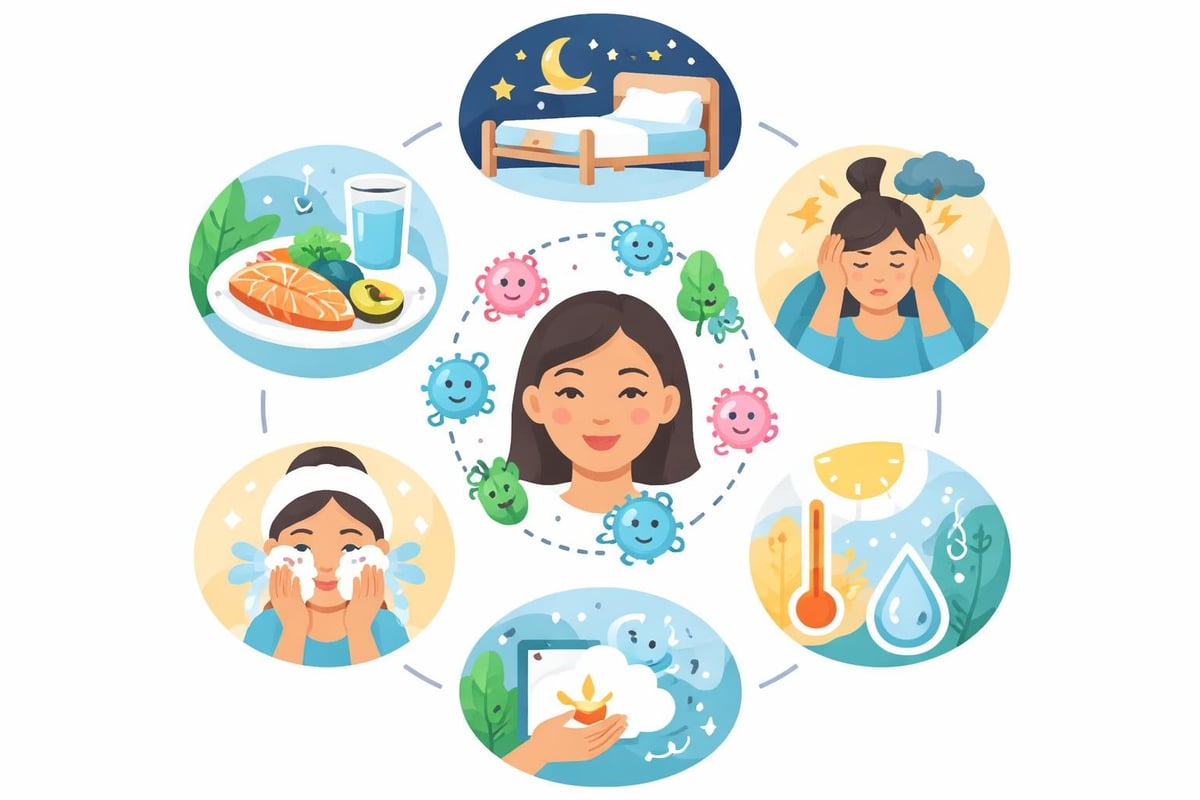 常在菌バランスを崩す要因