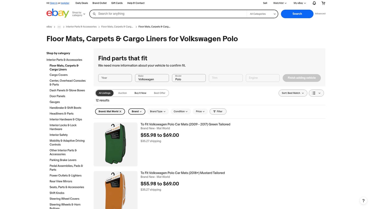 Top 7 Polo Car Floor Mats for Ultimate Protection in 2025 - Mat World Heavy-Duty Rubber Mats