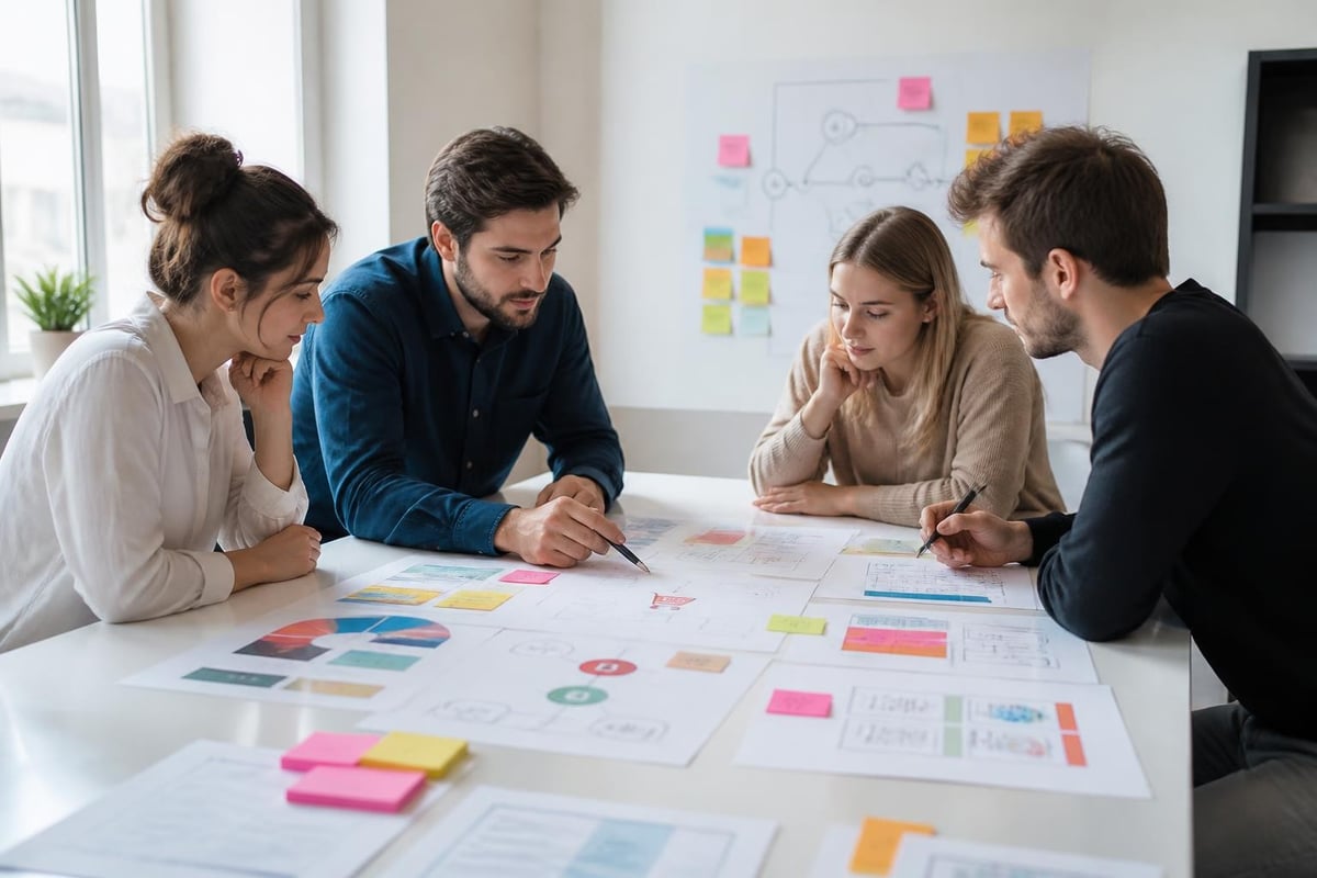 Webshop planning process