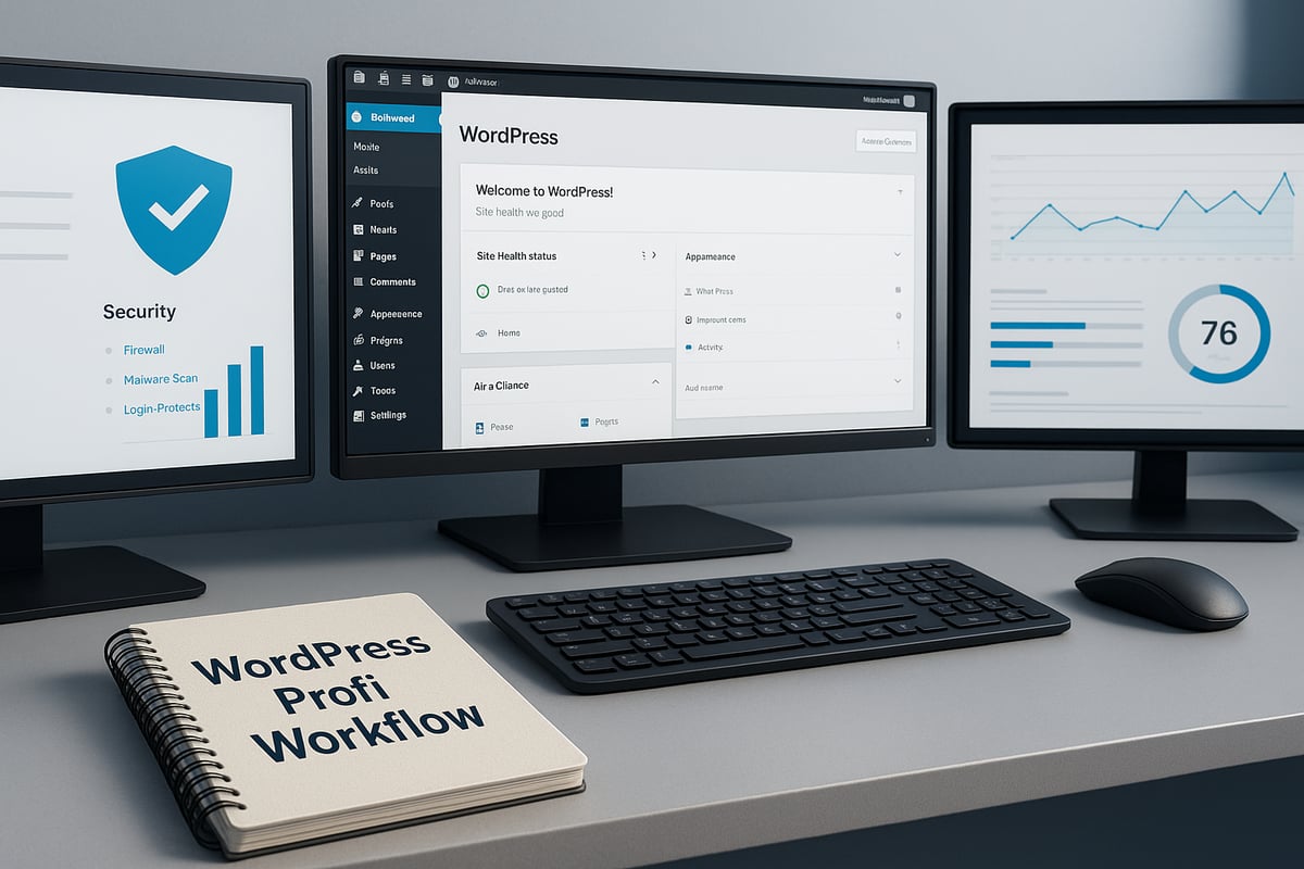 Der Weg zum Profi: WordPress effizient und sicher nutzen