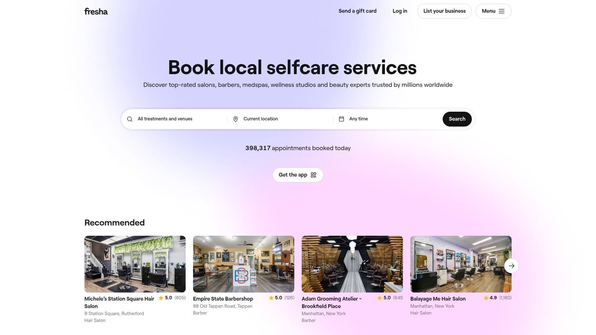 9 Essential Spa Online Booking Software Picks for 2026 - Fresha