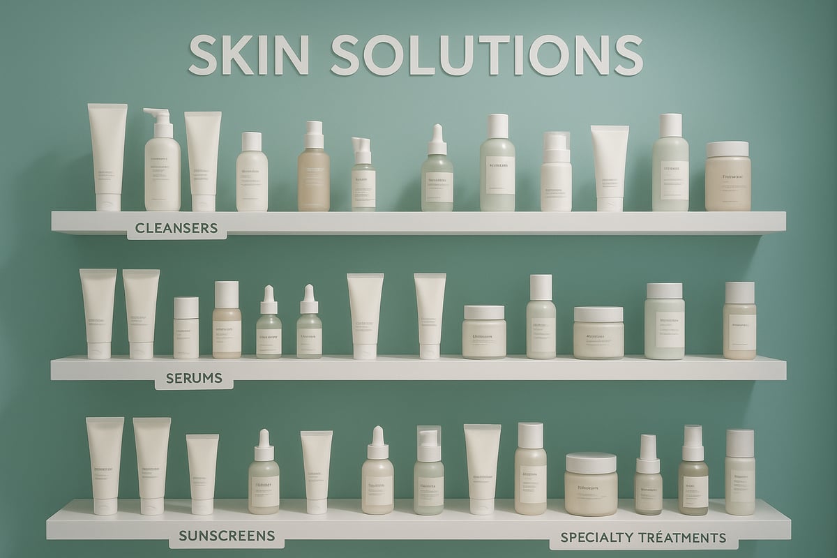 Key Product Categories Offered by Skin Solutions Stores