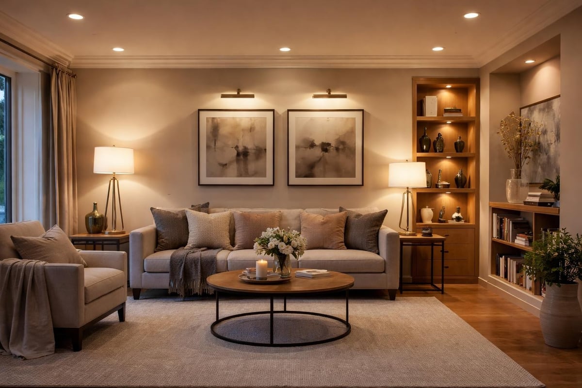 Lighting and furniture coordination