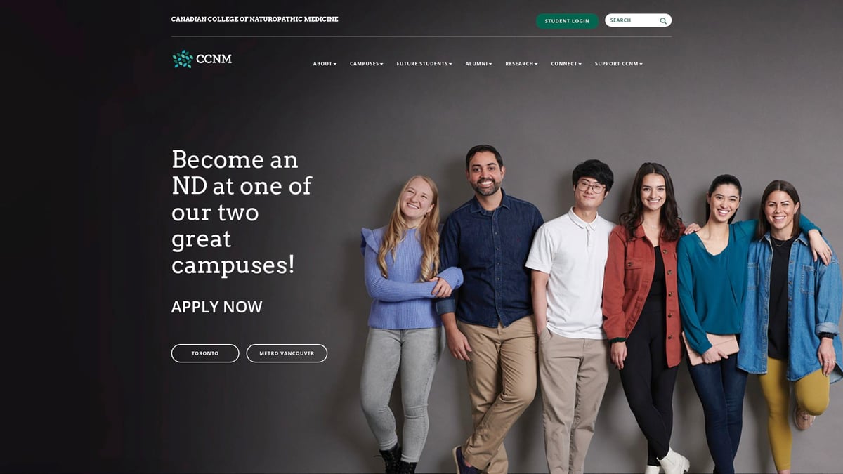 7 Outstanding Naturopathic Colleges to Explore in 2026 - Canadian College of Naturopathic Medicine (CCNM)