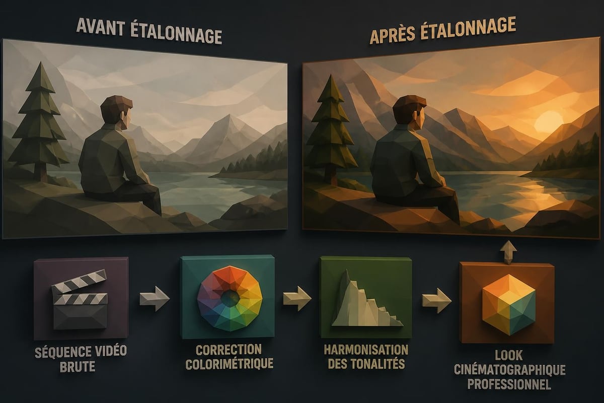 Processus d'étalonnage vidéo