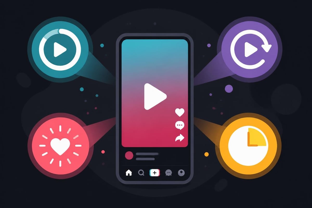 TikTok algorithm metrics