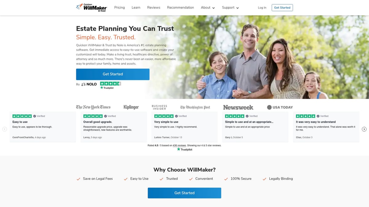 9 Essential Estate Planning Firms to Know in 2025 - Quicken WillMaker & Trust