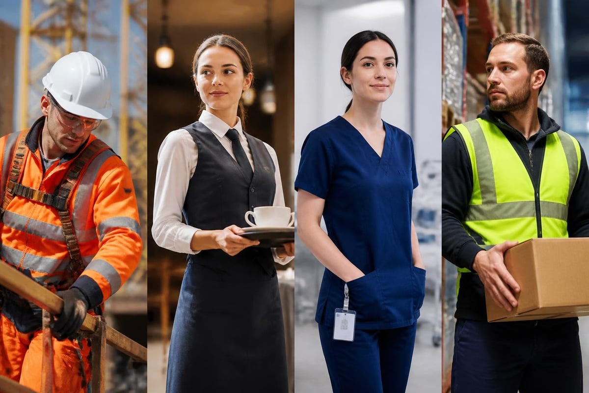 Industry-specific workwear requirements