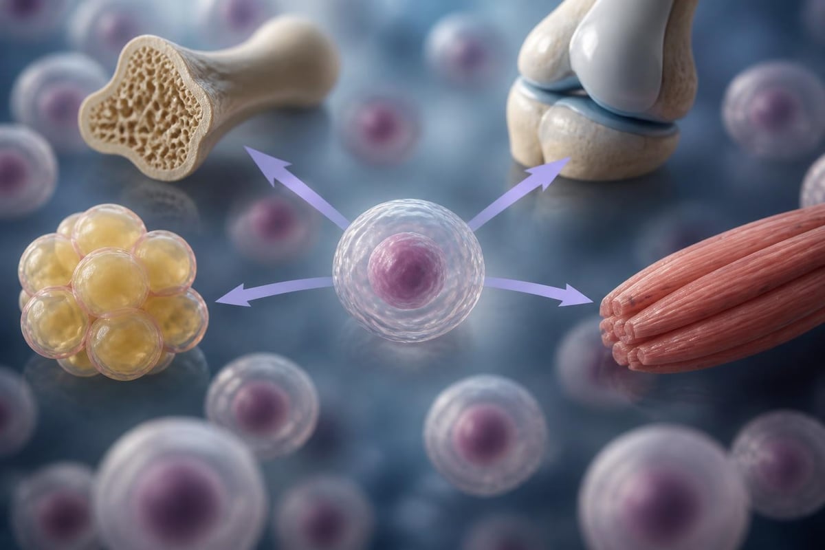 Stem cell differentiation pathways