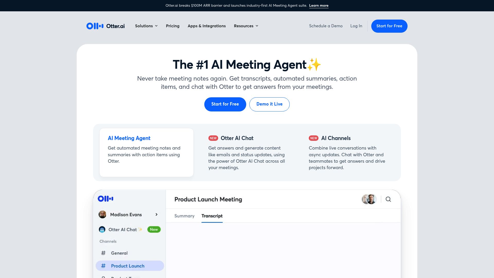 10 Essential Digital Tools To Boost Productivity In 2025 - Otter.ai