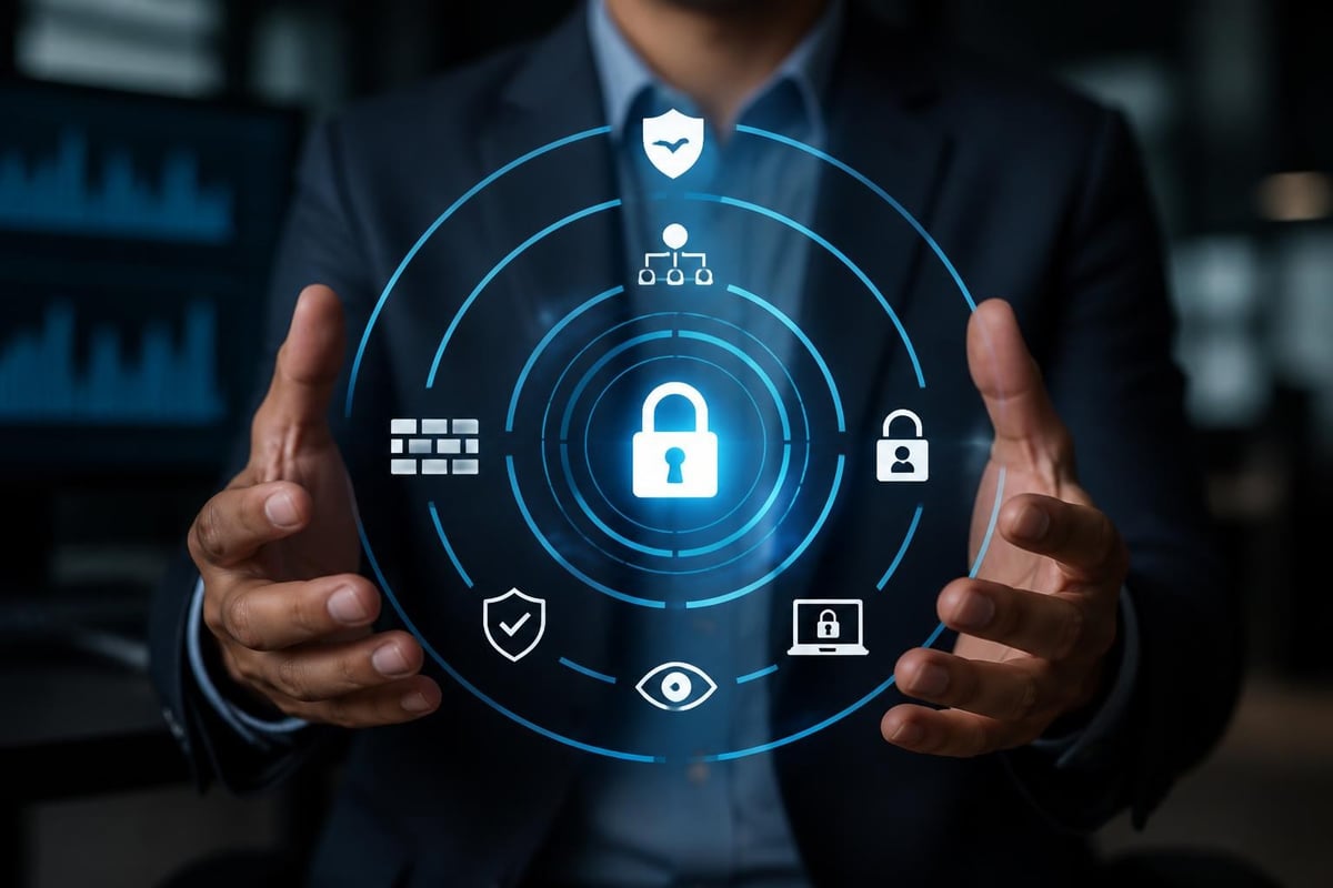 Defense in depth network security layers