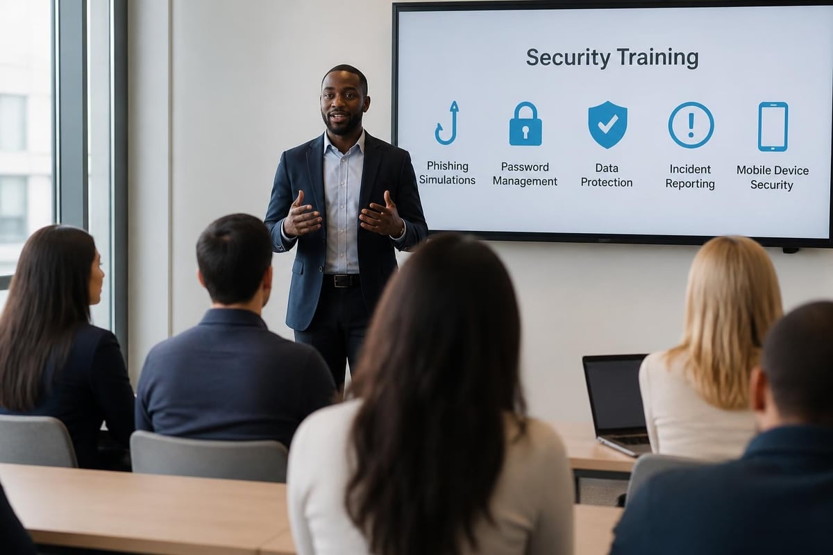 Security awareness training components